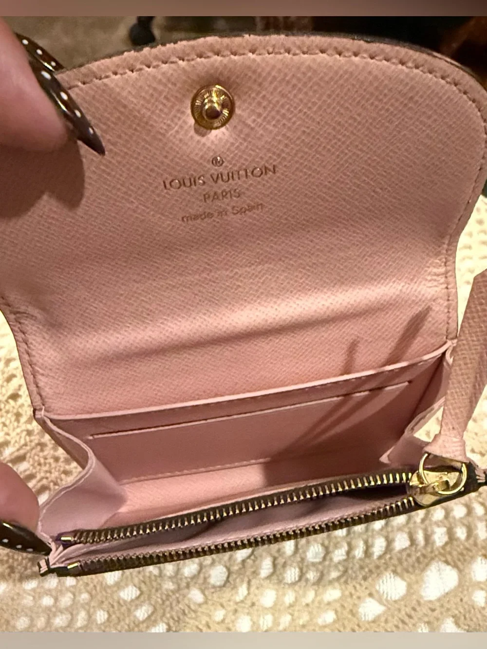 Louis Vuitton Monogram Rosalie Coin Purse - Rose Ballerine